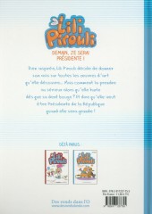 Verso de Lili Pirouli -2- Demain, je serai présidente !