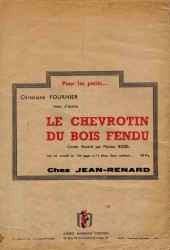 Verso de Patoche et Minouchet - Tome 1