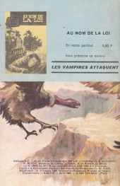 Verso de Télé série bleue (Les hommes volants, Destination Danger, etc.) -6- Les hommes volants - Car les condors ont des ailes