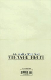 Verso de Strange Fruit (Waid/Jones, 2015) -1- Chapter One