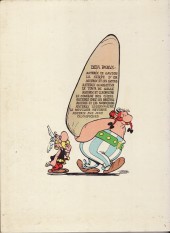 Verso de Astérix -1c1968a- Astérix le Gaulois