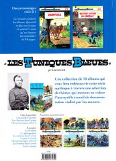 Verso de Les tuniques Bleues présentent -3- Des personnages réels (1)