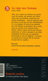 Verso de (AUT) Ferrandez - La cage aux lionnes