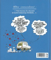 Verso de Les 40 commandements - Les 40 commandements du Mariage