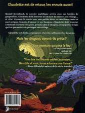Verso de Les chroniques de Claudette -2- Chasseuse de dragons !
