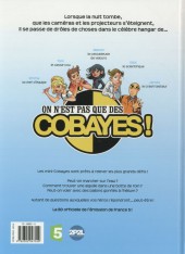 Verso de On n'est pas que des cobayes ! -1- Les Mini-Cobayes