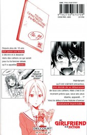 Verso de My Girlfriend is a Fiction -1- Tome 1