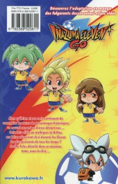 Verso de Inazuma Eleven go -6- Tome 6
