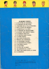 Verso de La patrouille des Castors -2b1979- Le disparu de Ker-Aven