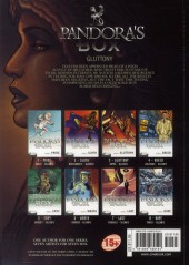 Verso de Pandora's Box (en anglais) -3- Gluttony