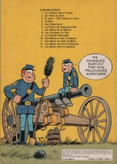 Verso de Les tuniques Bleues -11a1977- Des bleus en noir et blanc