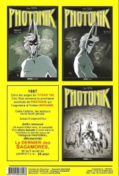 Verso de Photonik (Black & White) -1TLa- Le dernier des sagamores