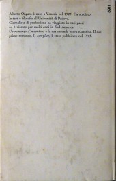 Verso de (AUT) Pratt, Hugo (en italien) - Un romanzo d'avventura