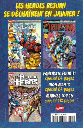 Verso de X-Men Universe (1999) -3- Double jeu
