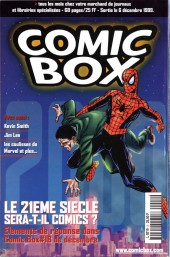 Verso de X-Men Universe (1999) -2- Comme dans un rêve