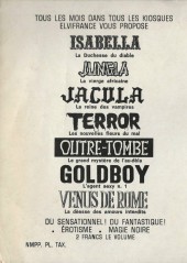 Verso de Jacula -Rec03- Spécial Relié N°3 (du n°7 au n°9)