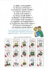 Verso de Le mini-guide -13- Le mini-guide des 12 signes astros
