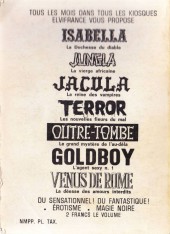 Verso de Jacula -Rec04- Spécial Relié N°4 (du n°10 au n°12)