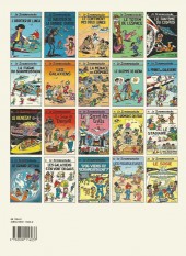 Verso de Le scrameustache -17a1990- Les Galaxiens s'en vont en gags