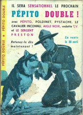 Verso de Pepito (1re Série - SAGE) -109- De drôles de vacances!