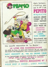 Verso de Pepito (1re Série - SAGE) -177- Un bain pour son Excellence