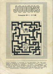 Verso de Jingo (Jeunesse et Vacances) -8- Le bouc émissaire