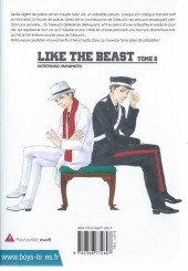 Verso de Like the Beast -8- Tome 8