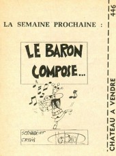 Verso de Château à vendre - Tome 1MR1606