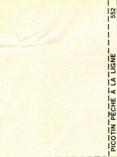 Verso de Picotin -MR1814- Picotin pêche à la ligne...