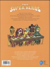 Verso de Tous super-héros