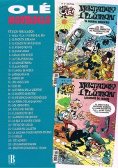 Verso de Colección Olé! (1993) -20- 13, rue del percebe
