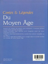 Verso de (AUT) Juillard -2000b- Contes et légendes du moyen âge