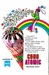 Verso de L'uomo Ragno Vol. 1 (Editoriale Corno - 1970)  -191- Dilemma mortale