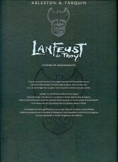 Verso de Lanfeust de Troy -4COF05- Le paladin d'Eckmül