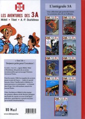 Verso de 3 A (Les aventures des) -2b5TL- L'épreuve du feu