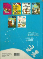 Verso de Boule et Bill -15a1988- Bill, nom d'un chien !