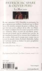 Verso de (AUT) Peru, Olivier -R06 Poch- Les Haut-Conteurs, tome 5 : La Mort noire