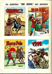 Verso de Capt'ain Swing! (1re série-Aventures et Voyages) -25- Le signe du serpent