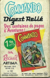 Verso de Choc 1re série (Artima puis Arédit) -Rec02- Album relié n°132 (du n°10 au n°12)