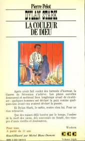 Verso de (AUT) Blanc-Dumont -1980- Dylan Stark - La couleur de dieu