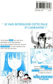 Verso de My Girlfriend is a Fiction -2- Tome 2