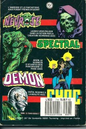 Verso de Névrose (2e série - Arédit- Comics DC Pocket puis Arédit DC) -Rec07- Album N°7 (n°9 et n°10)