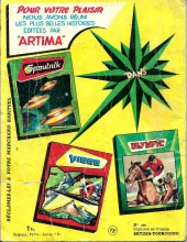 Verso de Spoutnik (Artima) -Rec580- Recueil 580 (du n°27 au n°29)