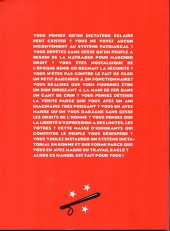Verso de Willis from Tunis -3- Manuel du parfait dictateur