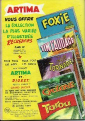 Verso de Tim l'audace (2e série - Artima) -2- Les rebelles de la Sanaga
