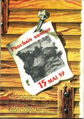 Verso de Hopalong Cassidy (puis Cassidy) (Impéria) -157- La maison roulante