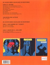 Verso de Blake en Mortimer (Uitgeverij Blake en Mortimer) -16- De sarcofagen van het 6e continent (deel 1)