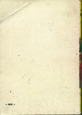 Verso de Jim Canada (Impéria) -Rec019- Collection Reliée N°19 (du n°145 au n°152)