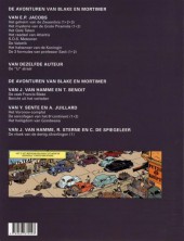 Verso de Blake en Mortimer (Uitgeverij Blake en Mortimer) -19- De vloek van de dertig zilverlingen (deel 1)