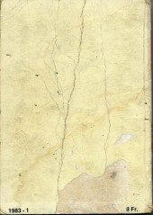Verso de Rapaces (Impéria) -Rec61- Collection reliée N°61 (du n°368 au n°371)